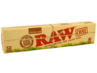RAW - Cones Organic - King Size - 109mm - pre-rolled - 32er Packung