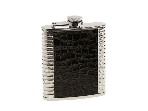 Flachmann "Reptil-Chrom2" 7oz
