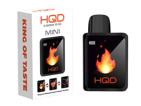 HQD - Mini Akku Basisgerät mit Display - Black