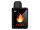 HQD - Mini Akku Basisgerät mit Display - Black