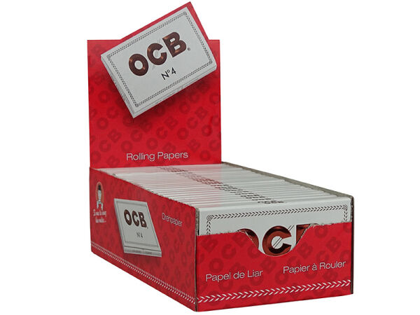 OCB - Kurz Weiß - 25 Hefte je 100 Blatt