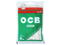OCB - Filter Slim Menthol - 6 mm - 10 Beutel je 120 Filter