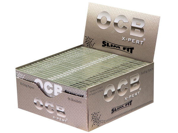 OCB - X-PERT Slim Fit - 50 Hefte je 32 Blatt