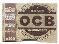 OCB - kurz Craft Ungebleicht - doppelt 25 Hefte je 100 Blatt