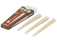 OCB - Cones Virgin unbleached Slim - 20x3 Stück