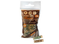 OCB - Limited Edition - ungebleicht - Activ Tips Slim - Ø 7mm - Aktivkohlefilter - 10 Beutel je 50 Stück
