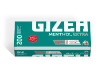 Gizeh - Menthol Extra Hülsen 200er