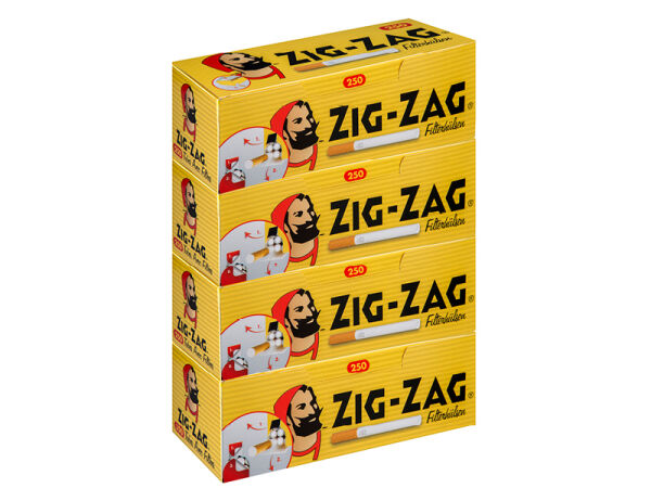 Zig-Zag Filterhülsen 250er - 4er Gebinde
