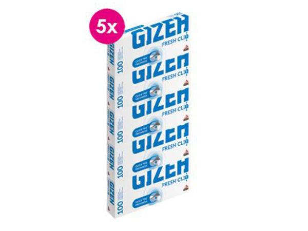 Gizeh - Fresh Cliq - 5x 100 Hülsen