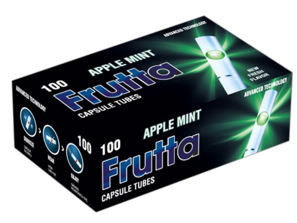 Frutta Click- Filterhülsen Apple Mint - 5x 100 Hülsen