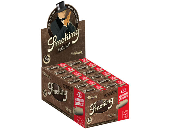 Smoking - Rolls Brown - 24 Rollen + Tips
