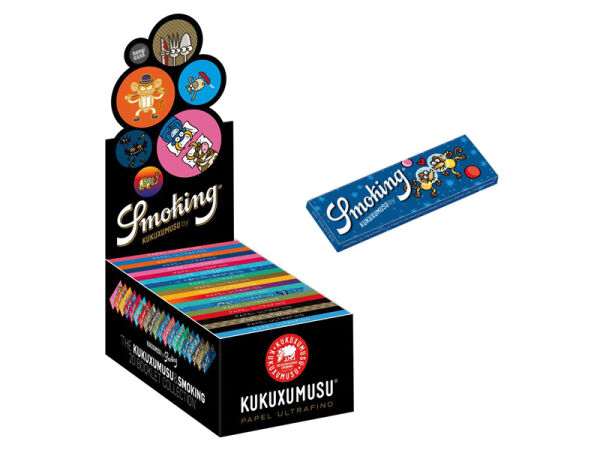Smoking Medium - KUKUXUMUSU Mix - Ultra Fine - 50 Hefte je 50 Blatt