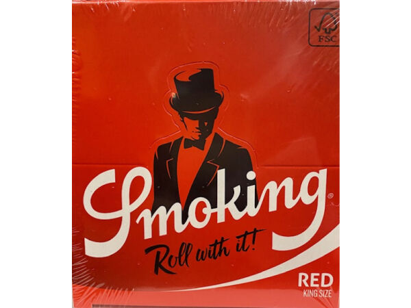 Smoking - King Size Red - 25 Hefte je 33 Blatt