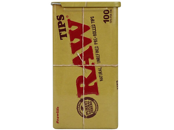 RAW - Filter Tips Prerolled - 100er Dose