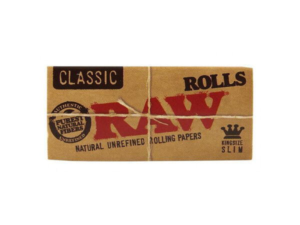 RAW - Rolls Classic Slim - 24 Rolls je 5 Meter
