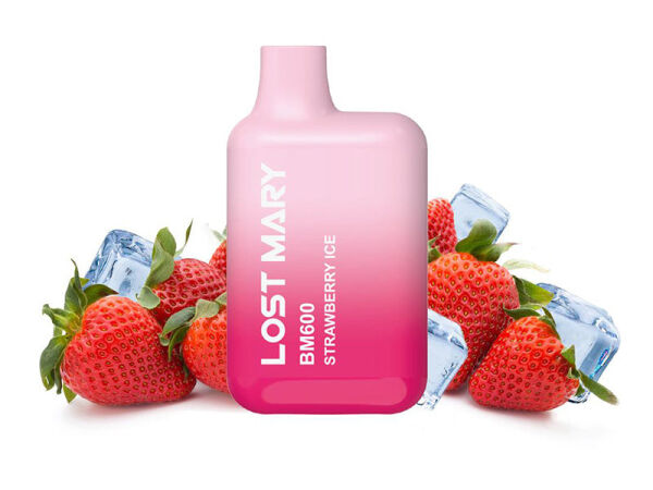 ELFBAR Lost Mary - Strawberry Ice - 20mg - 600 Züge