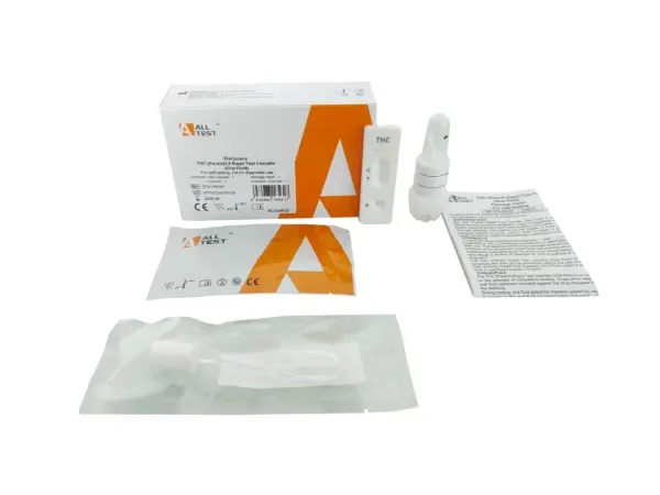 THC Speichel Schnelltest - positiv ab 3,5 ng/ml