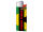 BIC - Mini J25 Reibrad Feuerzeuge - "Reggae" 8 versch. Motive - 50er Display