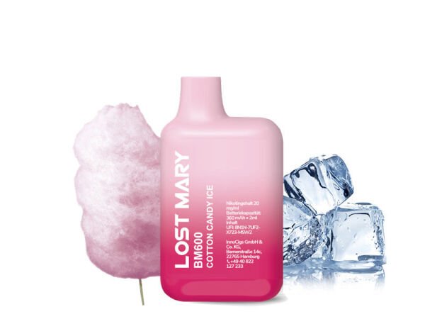ELFBAR Lost Mary - Cotton Candy Ice - 20mg - 600 Züge