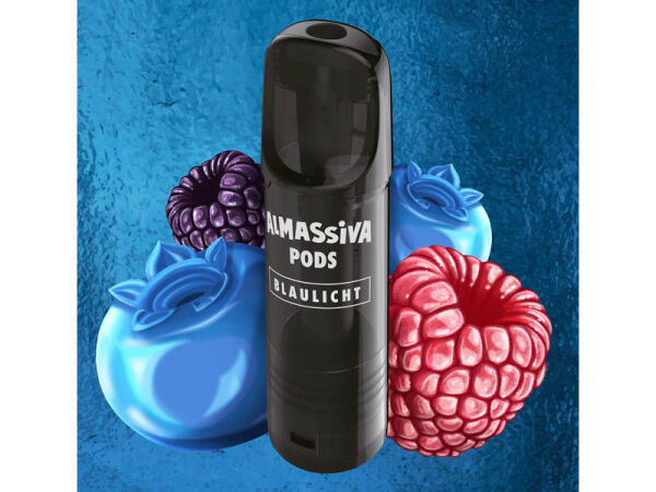 Al Massiva Pods - Blaulicht (Beerenmix, Blaubeere, Ice) - 17mg - 2er Set