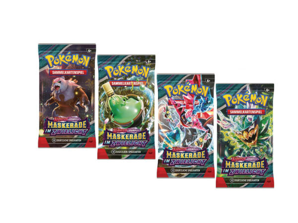 Pokémon - Booster Karmesin & Purpur 06 - Maskerade im Zwielicht