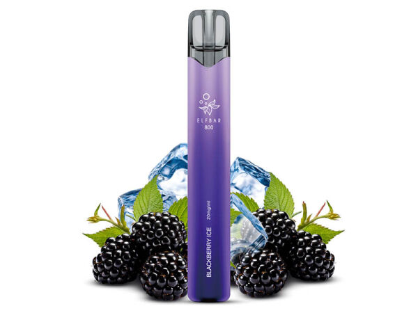 ELFBAR 800 - Blackberry Ice - 20mg/ml