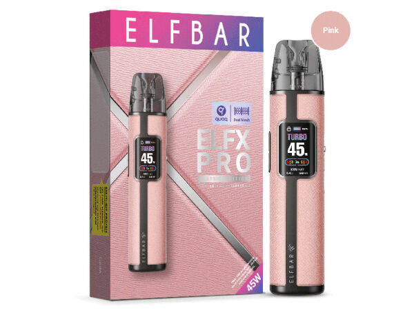 ELFBAR ELFX Pro - Refillable Kit - Pink