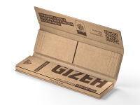 Gizeh - Unbleached King Size Slim 26 Hefte je 34 Blatt + 34 Tips
