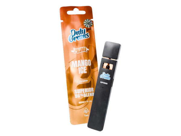 Only Grams - Mango Ice - Superior Vape 96% - 1ml