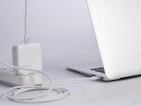 Tekmee Ladekabel USB-C auf USB-C, 2m, weiß