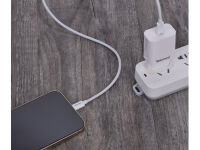 Tekmee Ladekabel USB-C auf Lightning, 1.7A, weiß, 2m
