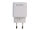 Tekmee Netzstecker Type-C + USB,  12W, Wand Charger; weiß