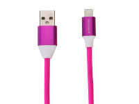 Tekmee Ladekabel USB-C auf Lightning, 2.0A; 1m, Rainbow; einzeln