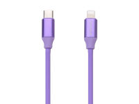 Tekmee Ladekabel Typ C auf Lightning,1m; 2.0A; versch. Farben