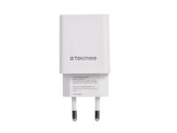 Tekmee Netzstecker 2x USB, weiß