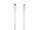 Tekmee Ladekabel, 2,5m; Type-C auf Lighting, 27W, weiß