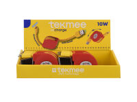 Tekmee, USB auf Lighting, mit integr. Maßband 1 Meter