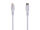 Tekmee Ladekabel-Set, 1m+2m; Type-C auf Lighting, 18W, schwarz und weiß