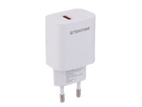 Tekmee Schnelllade-Set (Reiseset), 2in1 USB auf Type-C & Lightning,  weiß