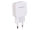 Tekmee Netzstecker Type-C,  20W + USB, Fast Charger; weiß
