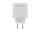 Tekmee Netzstecker 1xUSB/2xType-C, weiß