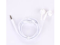 Tekmee Stereo Earphone Kopfhörer, 3,5mm Jack, weiß
