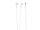 Tekmee Stereo Earphone Kopfhörer, 3,5mm Jack, weiß