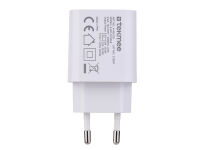 Tekmee Netzstecker, Type-C, Ladekabel 1xLightning, 1xType-C, weiß