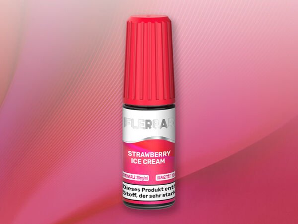 Flerbar - Strawberry Ice Cream - Liquid - 20 mg - 10 ml
