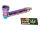 Metallpfeife "Regenbogen"; 8,5cm