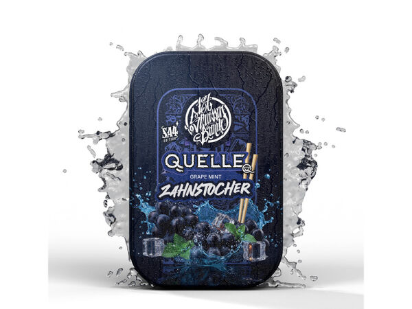 187 Zahnstocher - Quelle (Traube-Minze) 100er Dose