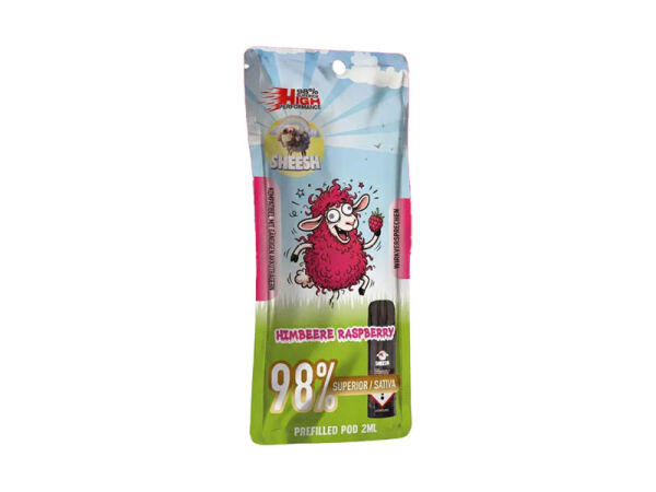 SHEESH Signature Pod - Himbeere Raspberry - Blend 98% - 2ml
