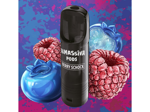 Al Massiva Pods - Berry Schock - 17mg - 2er Set