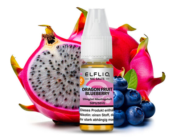 ELFBAR ELFLIQ - Dragon Fruit Blueberry - Liquid - 10 mg/ml - 10 ml